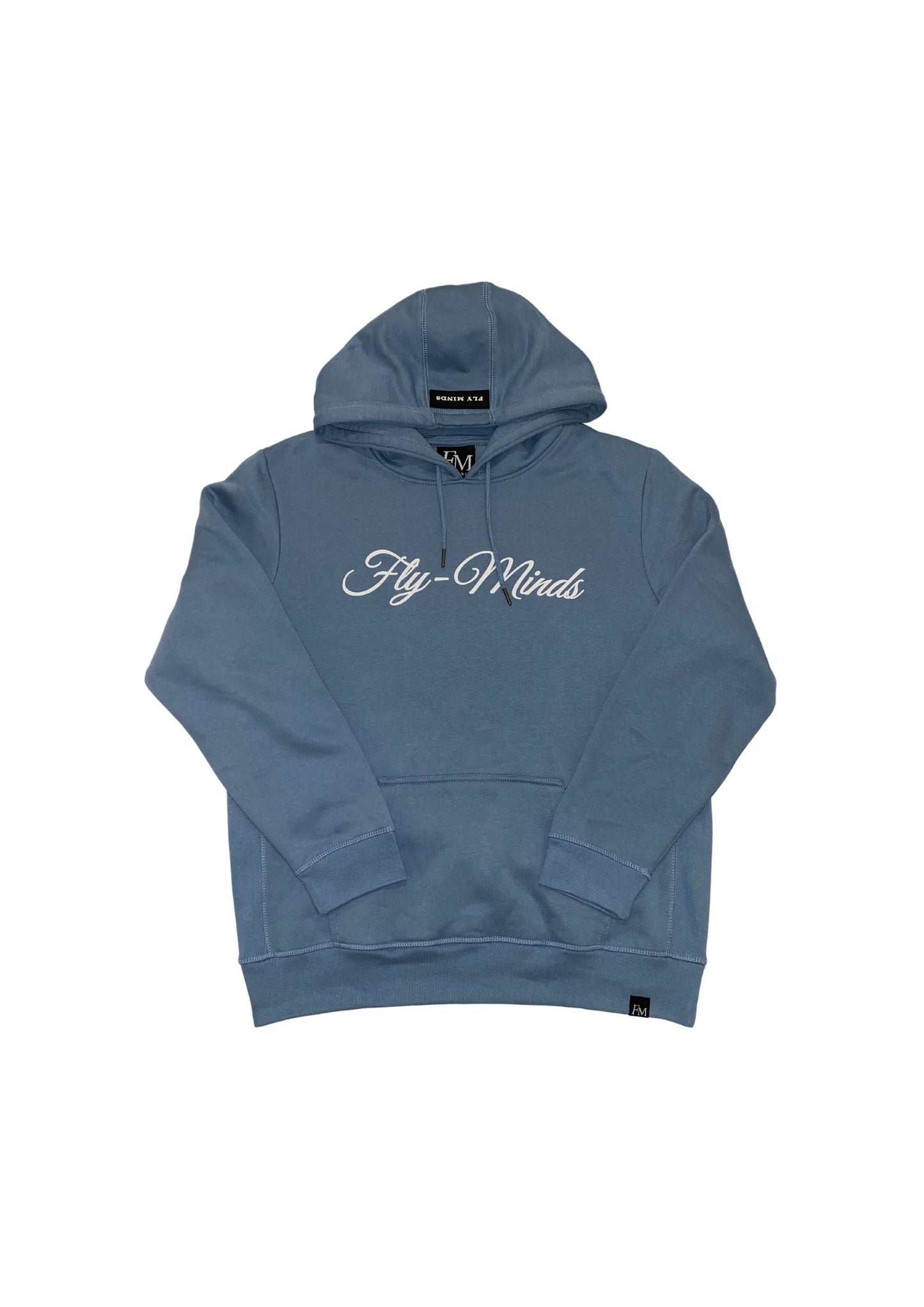 Fly Minds Script Standard Fit Hooded Sweatshirt