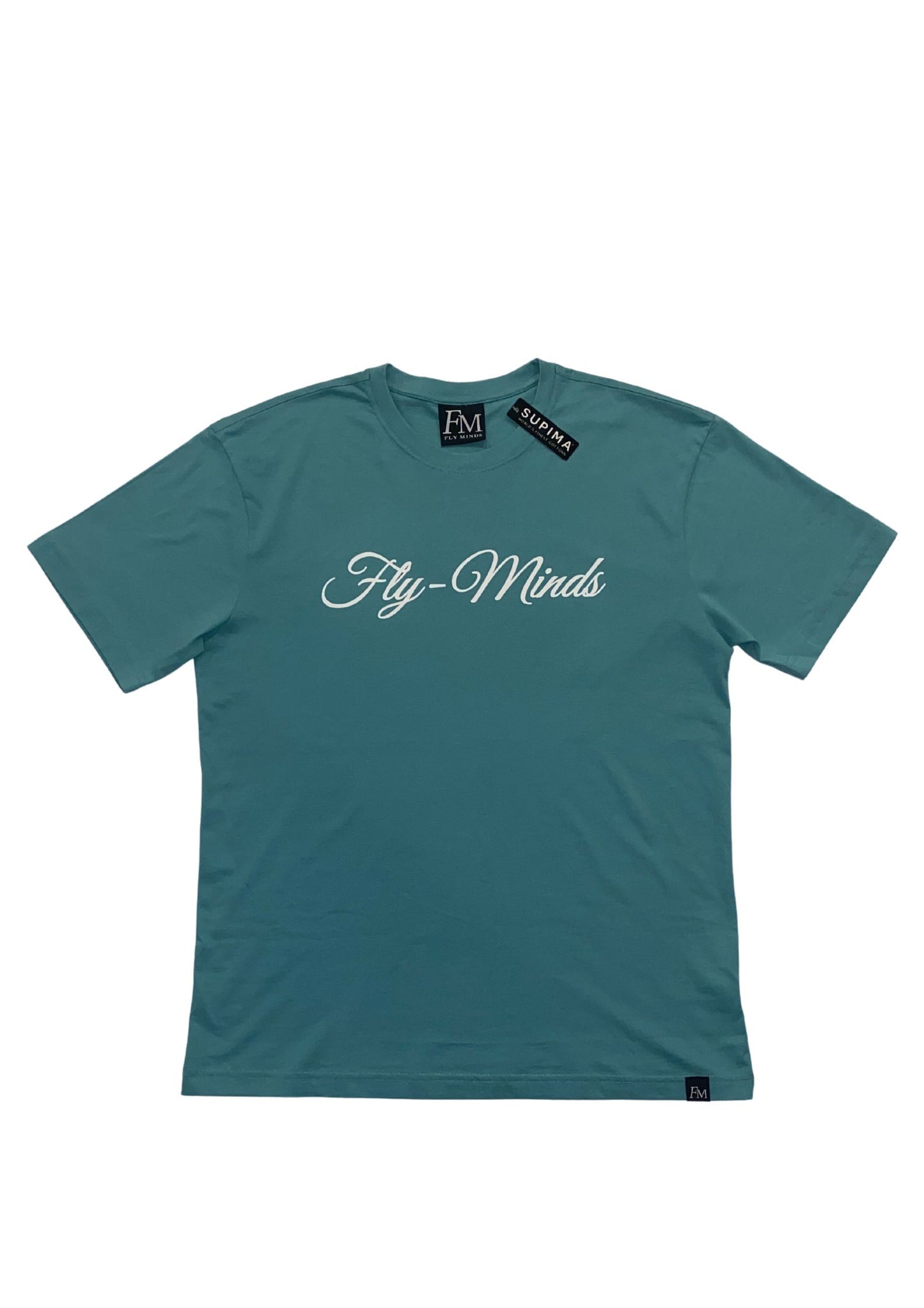 Fly Minds Script Supima T-Shirt