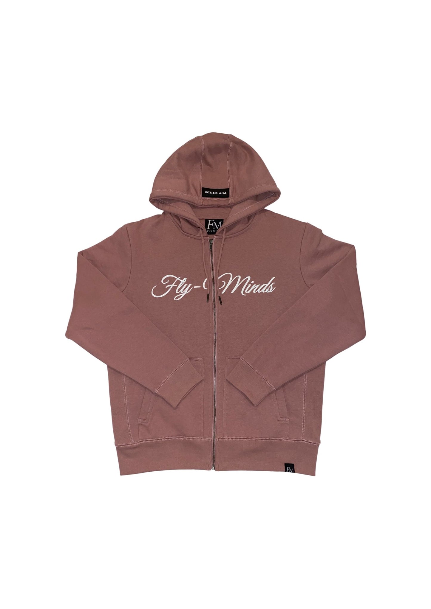 Fly Minds Script Standard Fit Hooded Sweatshirt