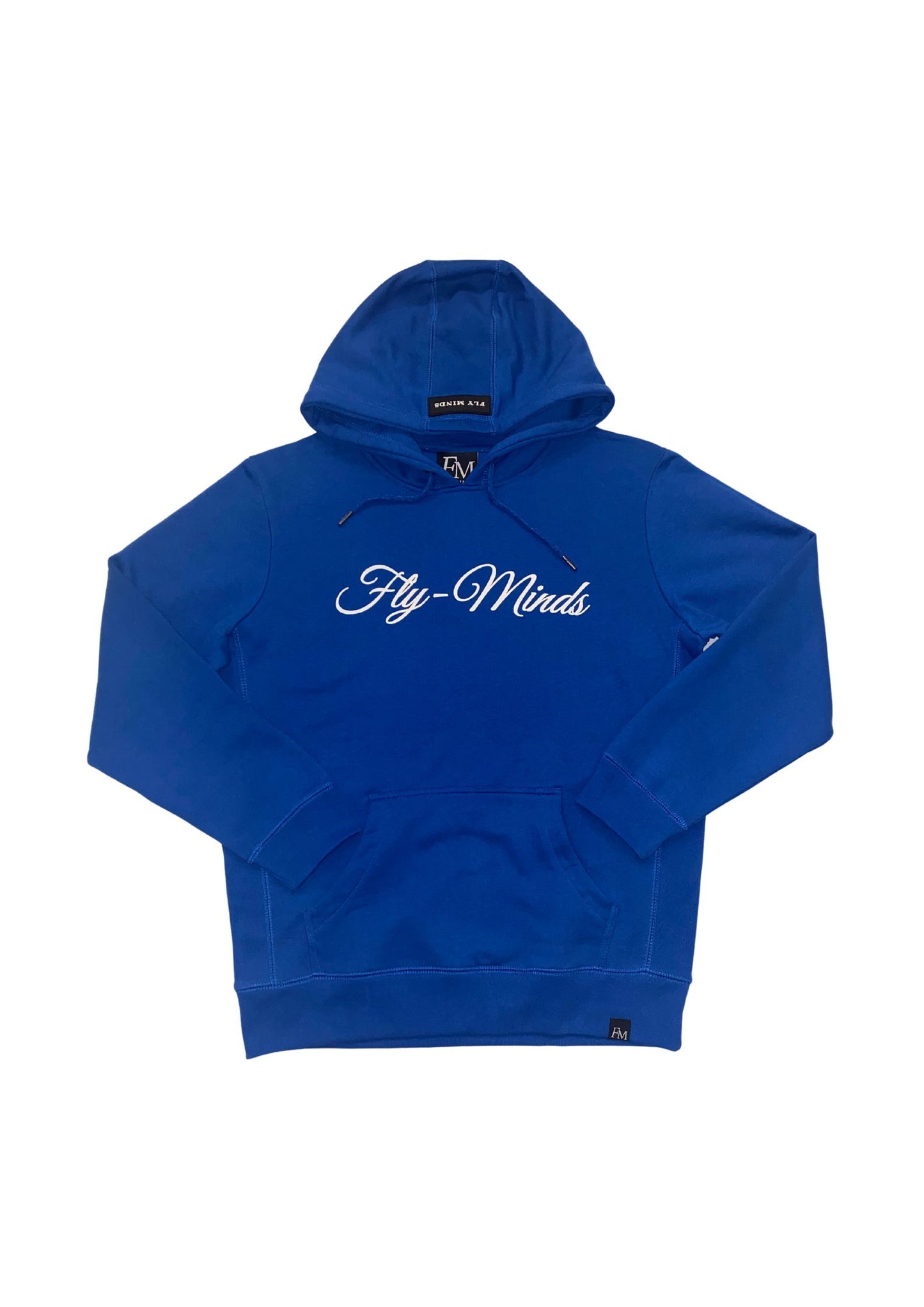 Fly Minds Script Standard Fit Hooded Sweatshirt